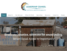 Tablet Screenshot of leadershipcounsel.org